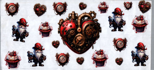 16oz Heart Steampunk 35