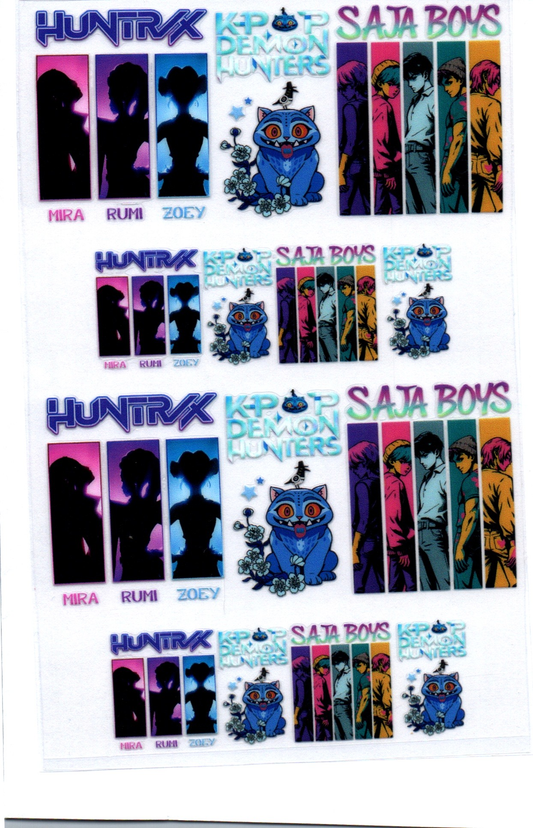 Saja Boys/Huntrix/kpop Stanley Key Chain Wrap Double 35