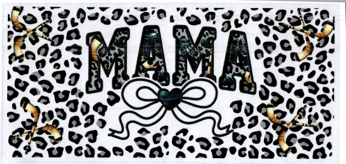 16 oz mama black grey leopard print assorted 3