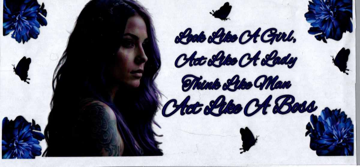 16 oz Tattoo Girl 36