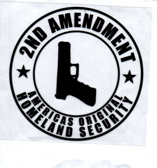 2nd Amendment Decal
