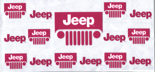 16oz Jeep 5 Car Emblem