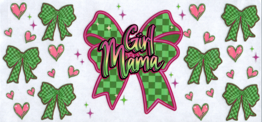 16oz Girl Mama w/Green Bow