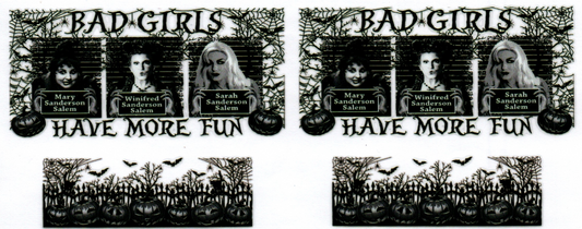 Hocus Pocus Bad Girls Key Chain Wrap Double 38