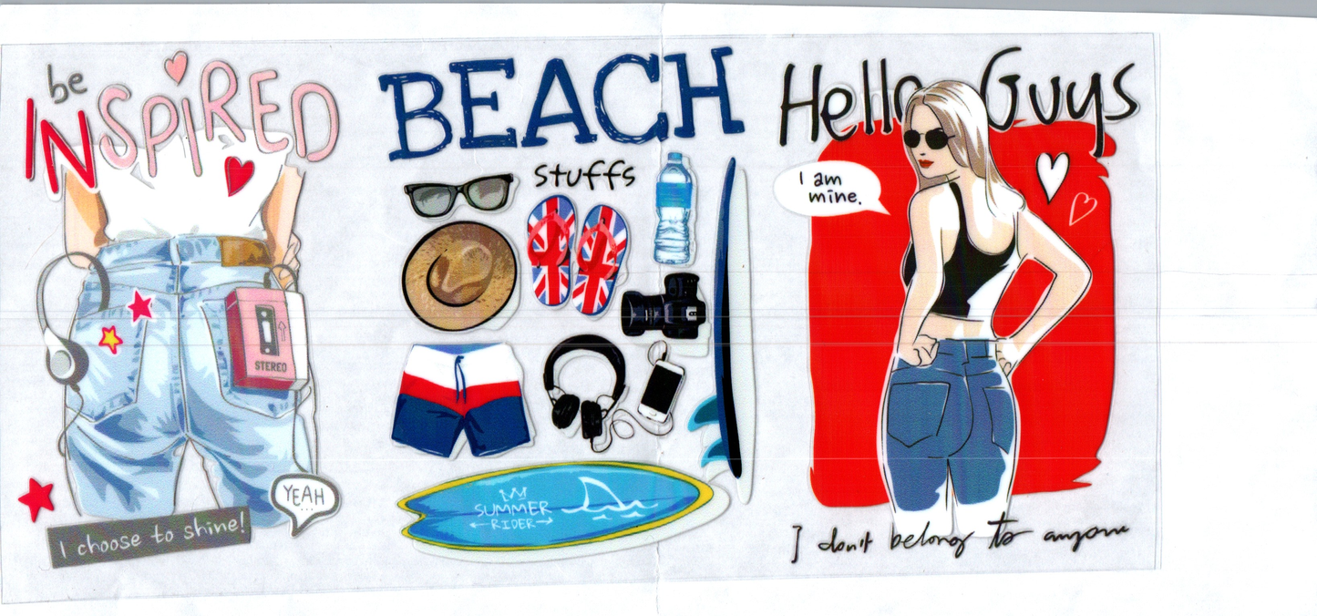 16 oz Hello Guys Be Inspired Summer 38B