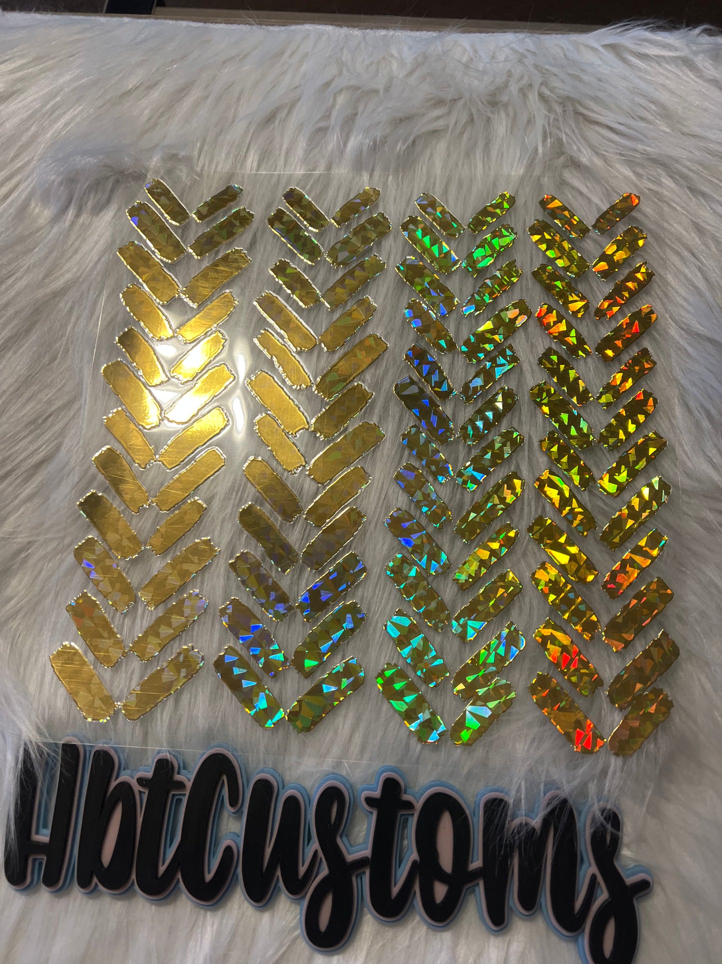 Gold Braid Holo Element 10 x 10
