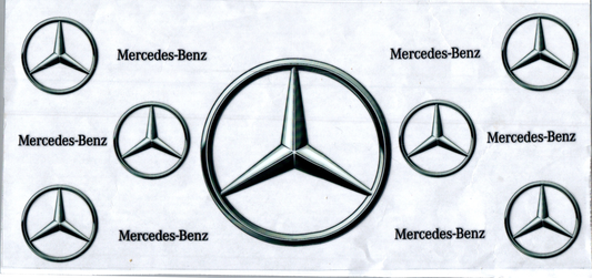 16oz Mercedes-Benz 2 Car Emblem