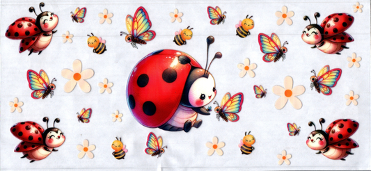 16oz Lady Bug & Butterfly 39