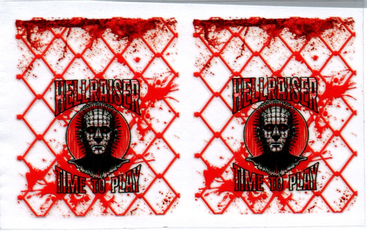 Horror Hellraiser Spray Bottle Wrap 39
