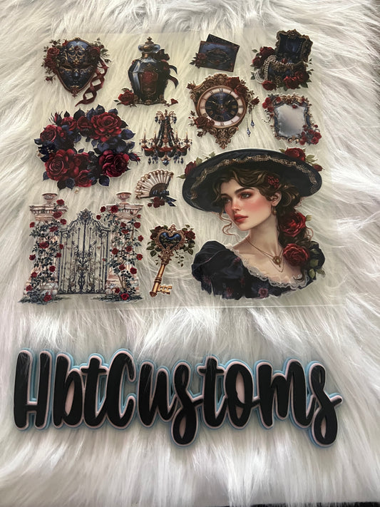 Victorian Red Element 10x10