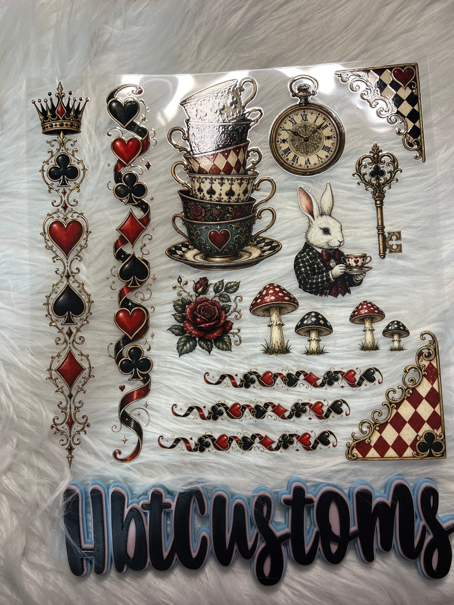 Alice Cups & Rabbit Element