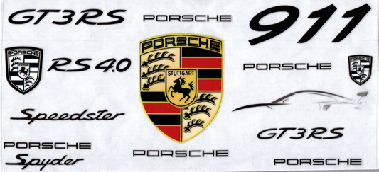 16oz Porsche Car Emblem