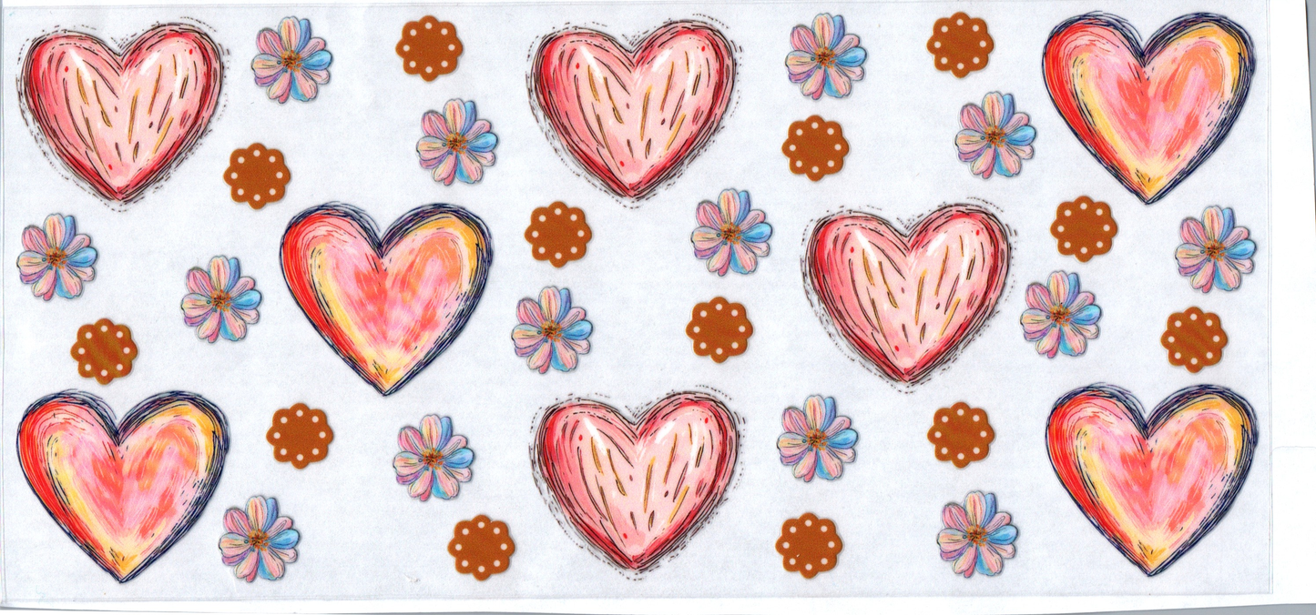 16 oz Hearts 40