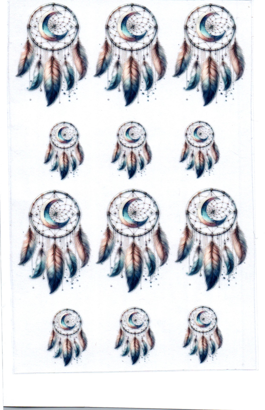 Dream catcher w/feathers 1 Stanley Key Chain Wrap Double 40