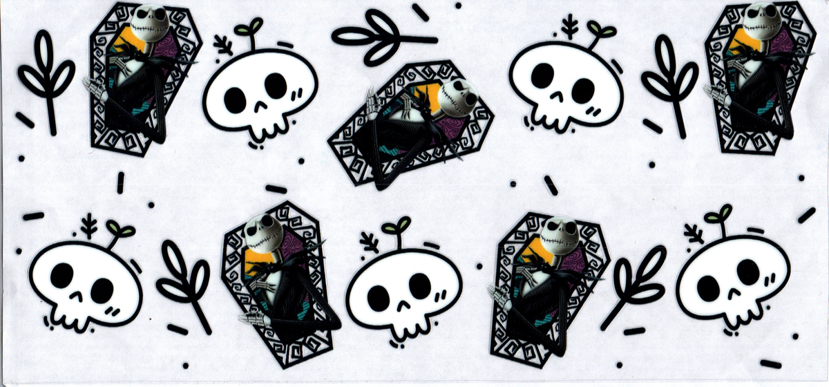16oz jack coffins half skulls 40