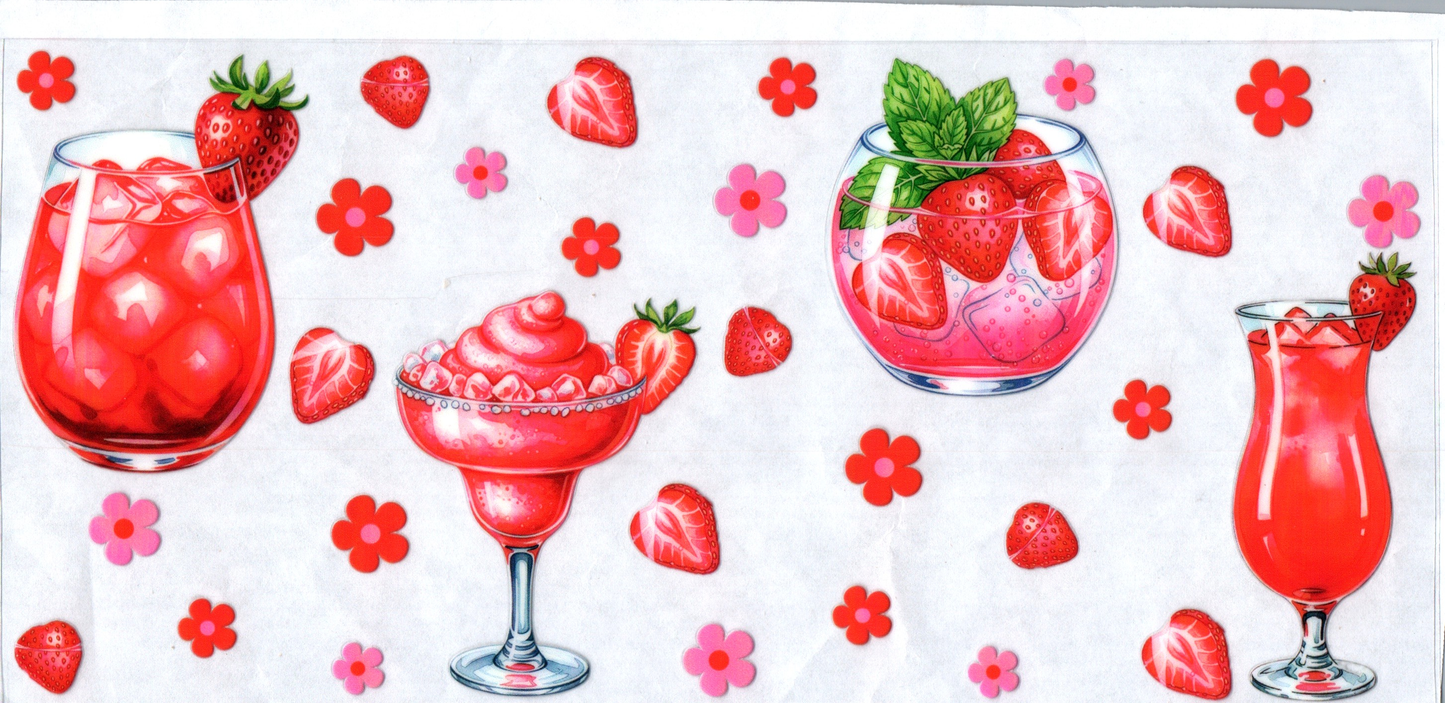 16 oz Strawberry Drinks Alcohol 41