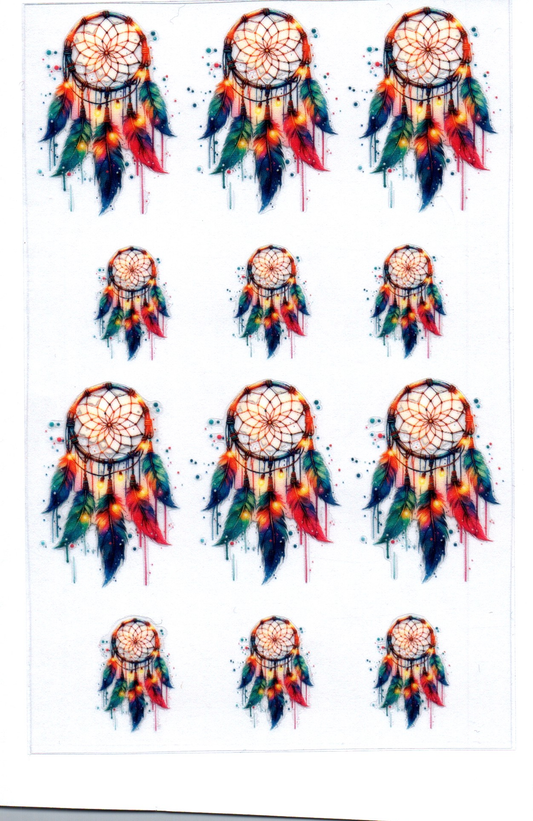 Dream catcher w/feathers 2 Stanley Key Chain Wrap Double 41
