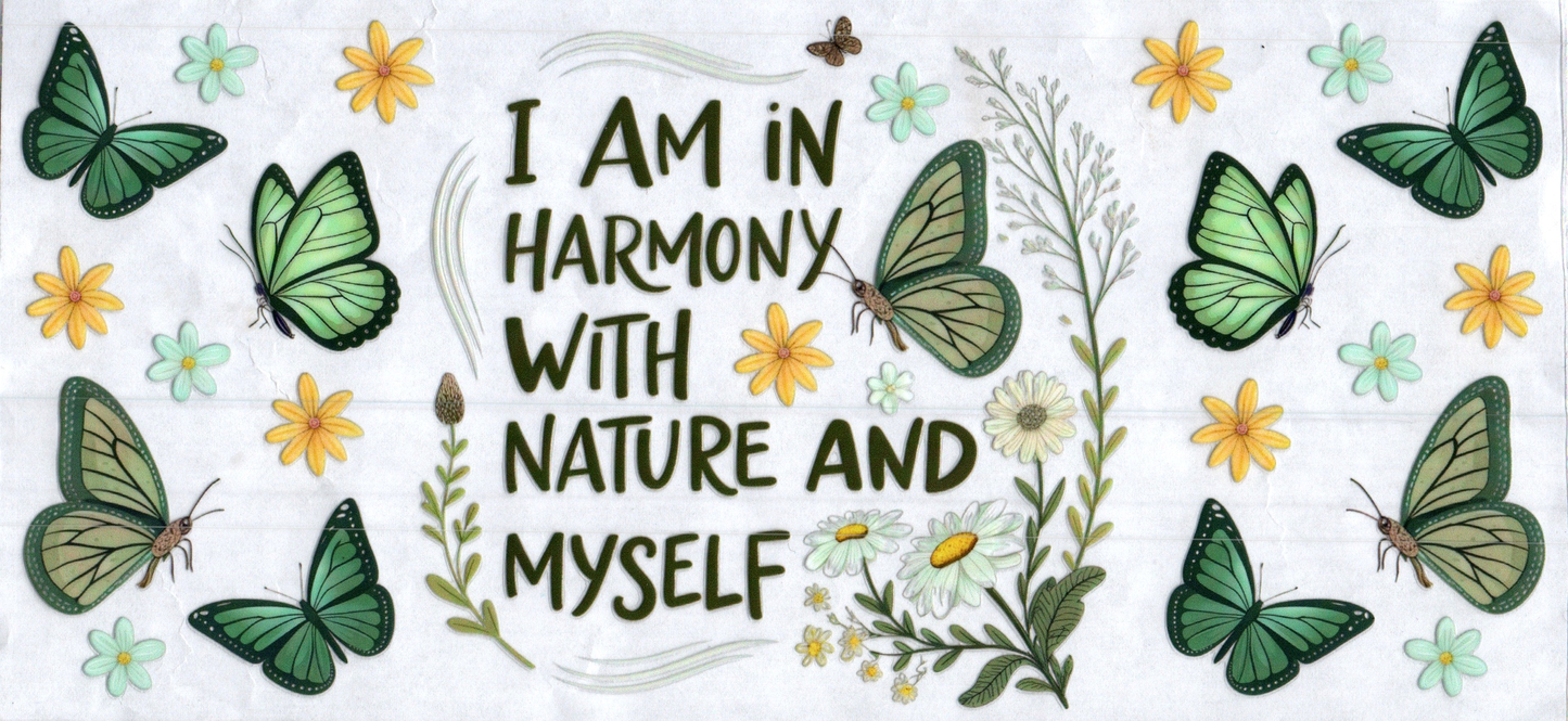 16oz Harmony with nature Inspirational