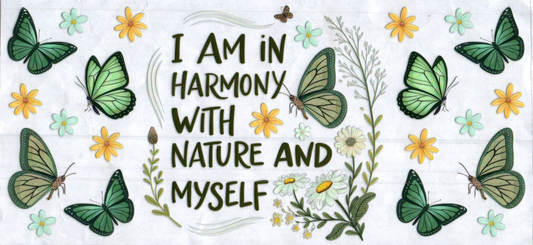 16oz Harmony with nature Inspirational