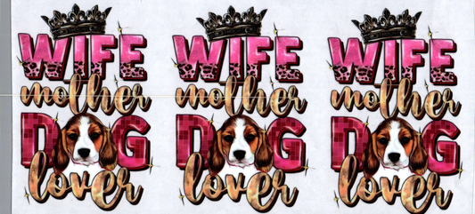 16oz Wife, Mother, Dog Lover
