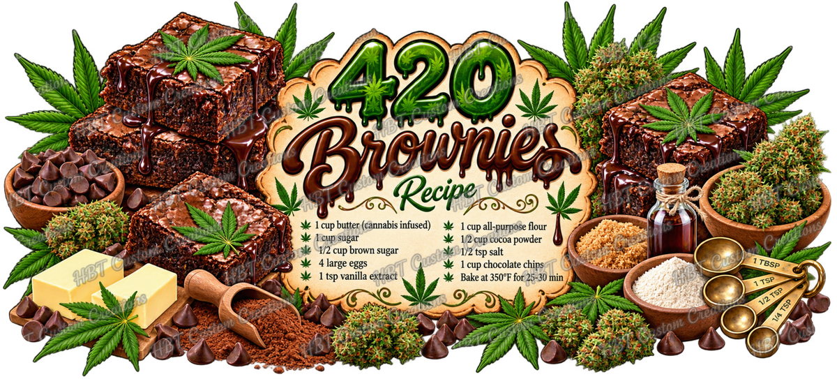 RECIPE 16OZ 420 Brownies POD