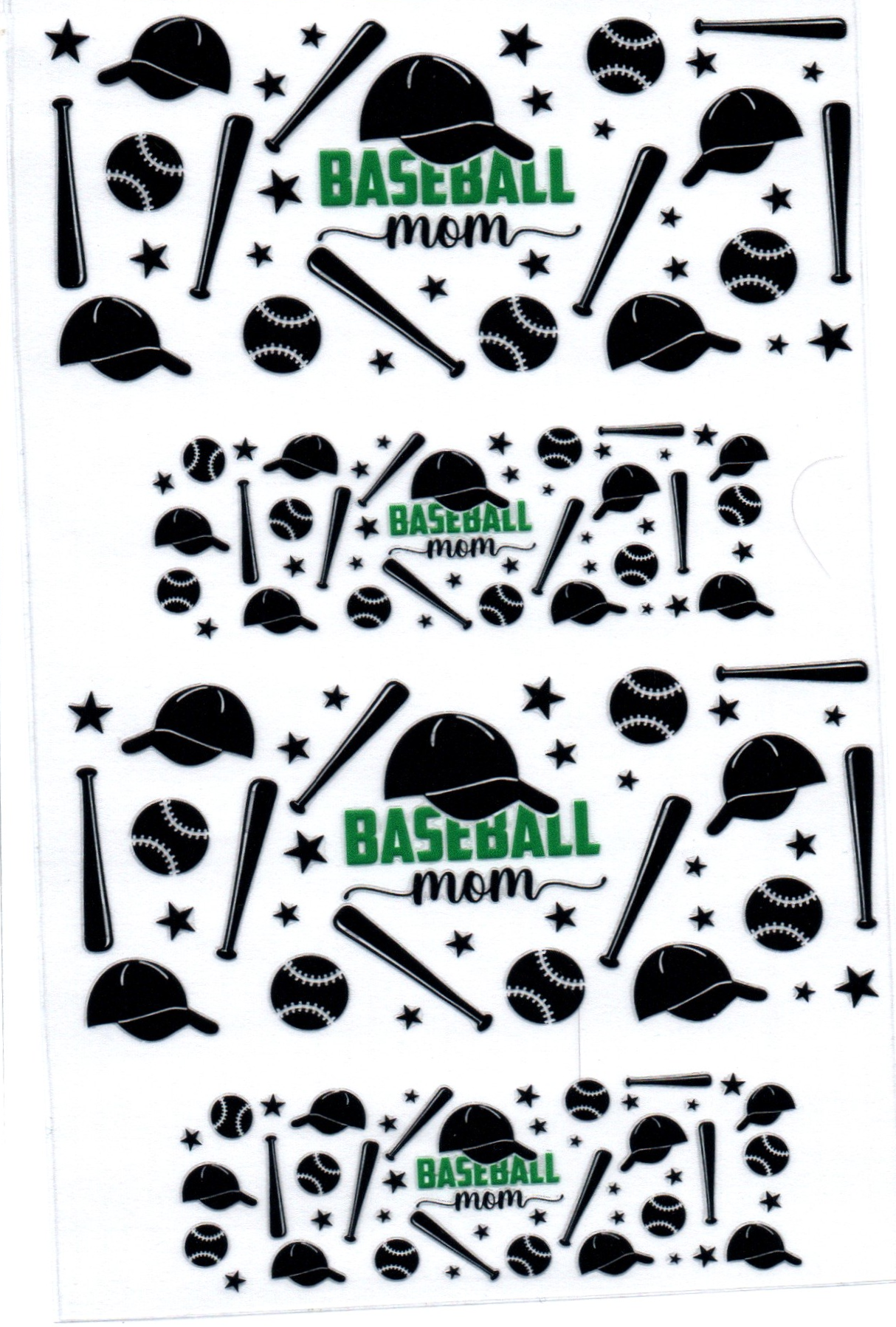 Baseball Mom Key Chain Wrap Double 42