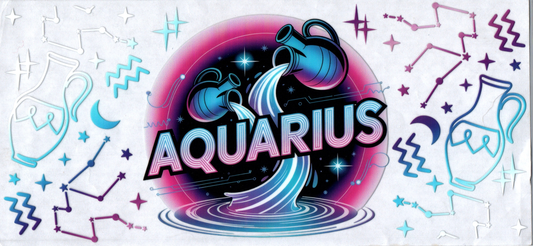 16oz Zodiac Aquarius 43