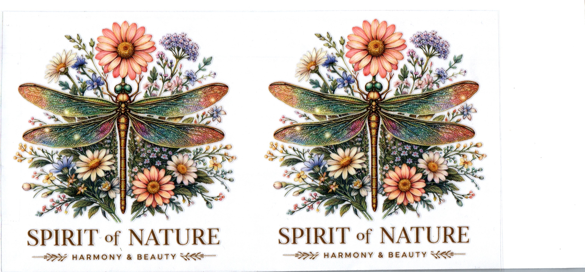 SPIRIT OF NATURE DRAGONFLY DECALS