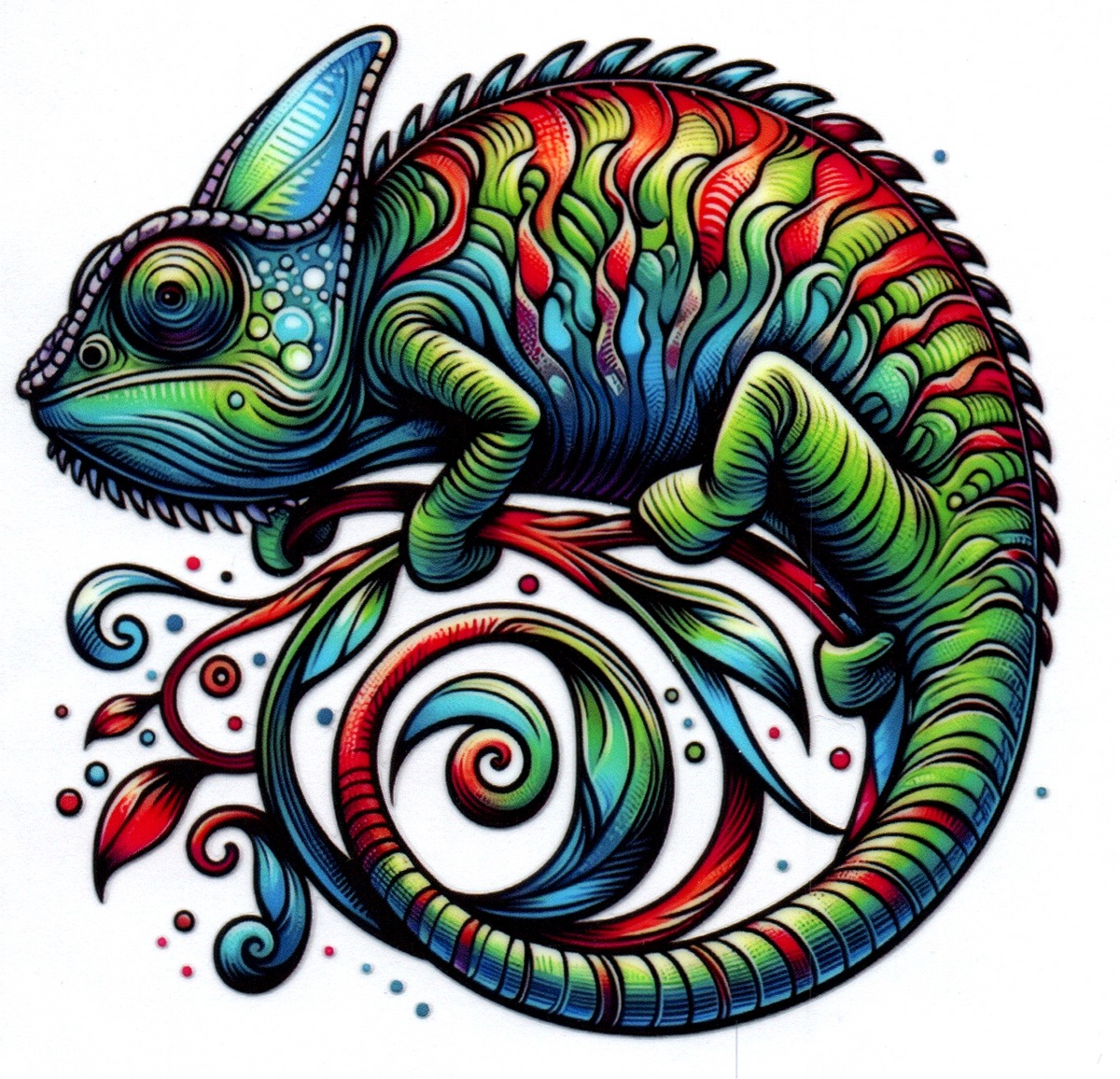 Iguana Single Decal 43