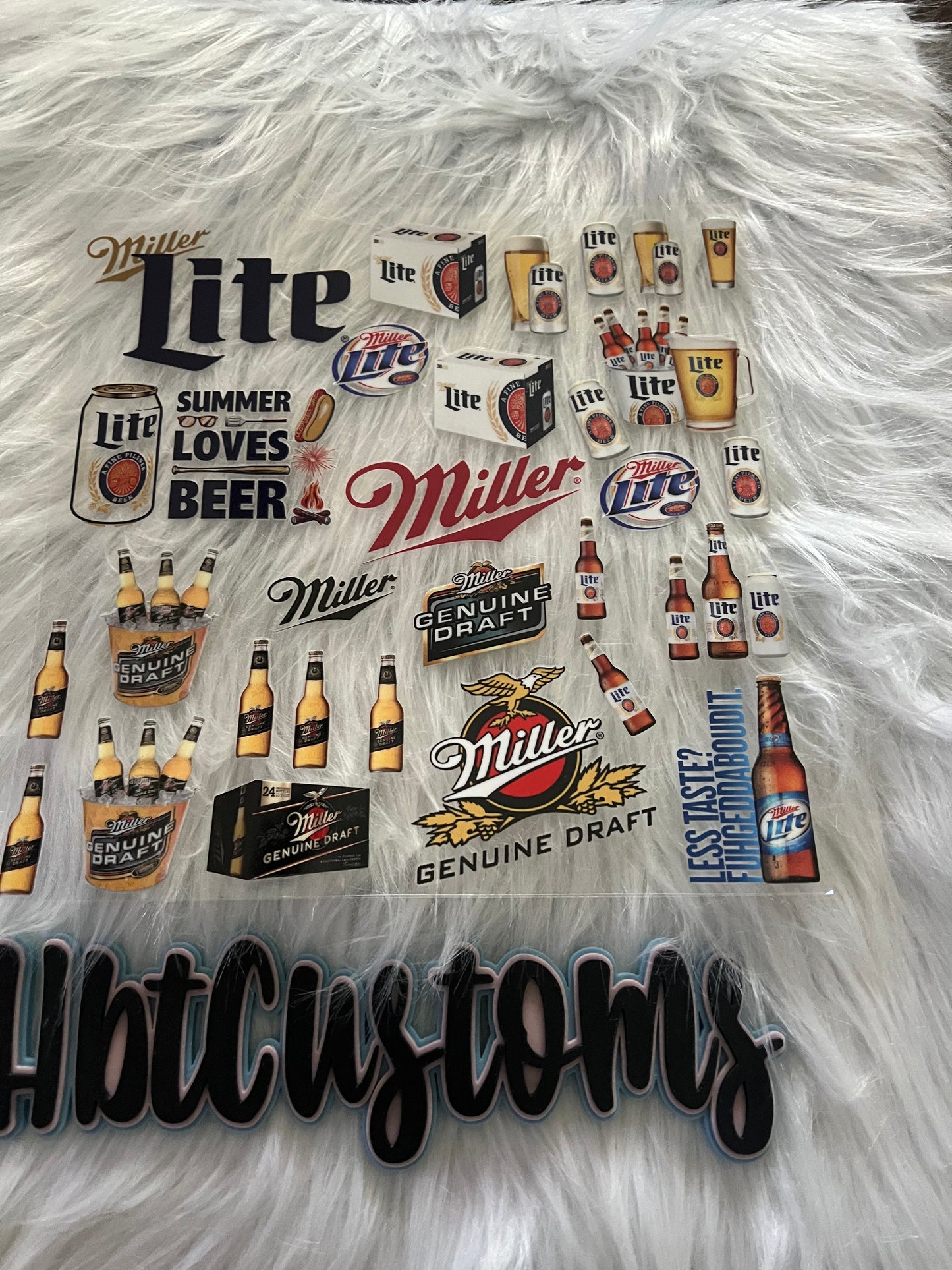 Miller Beer Element 10 x 10