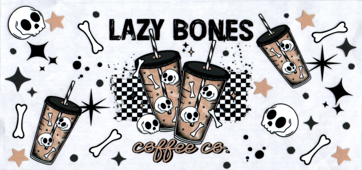 16oz lazy bones coffee co. 44