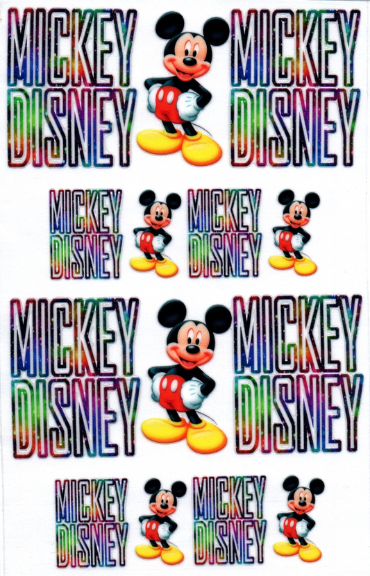 Rainbow Mouse Stanley Key Chain Wrap Double 45
