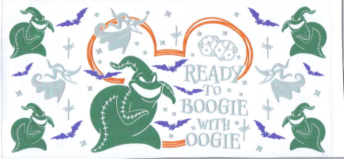 16oz ready to boogie with oogie halloween 45