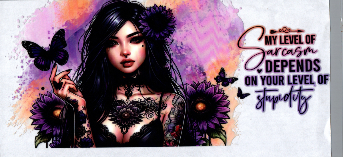 16 oz Tattoo Girl 46
