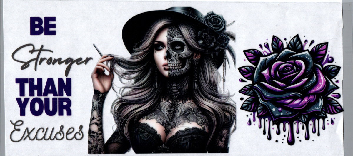 16 oz Tattoo Girl 47
