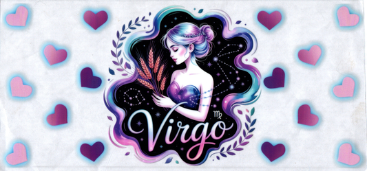 16oz Multi-Colored Zodiac Virgo 47