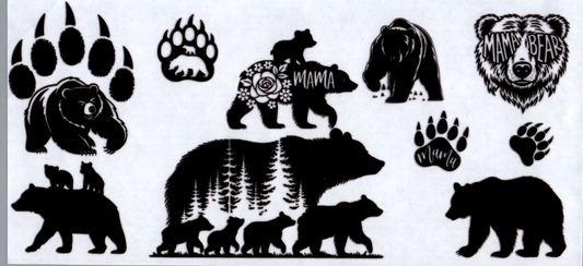 16oz Mama Bear w/Bears