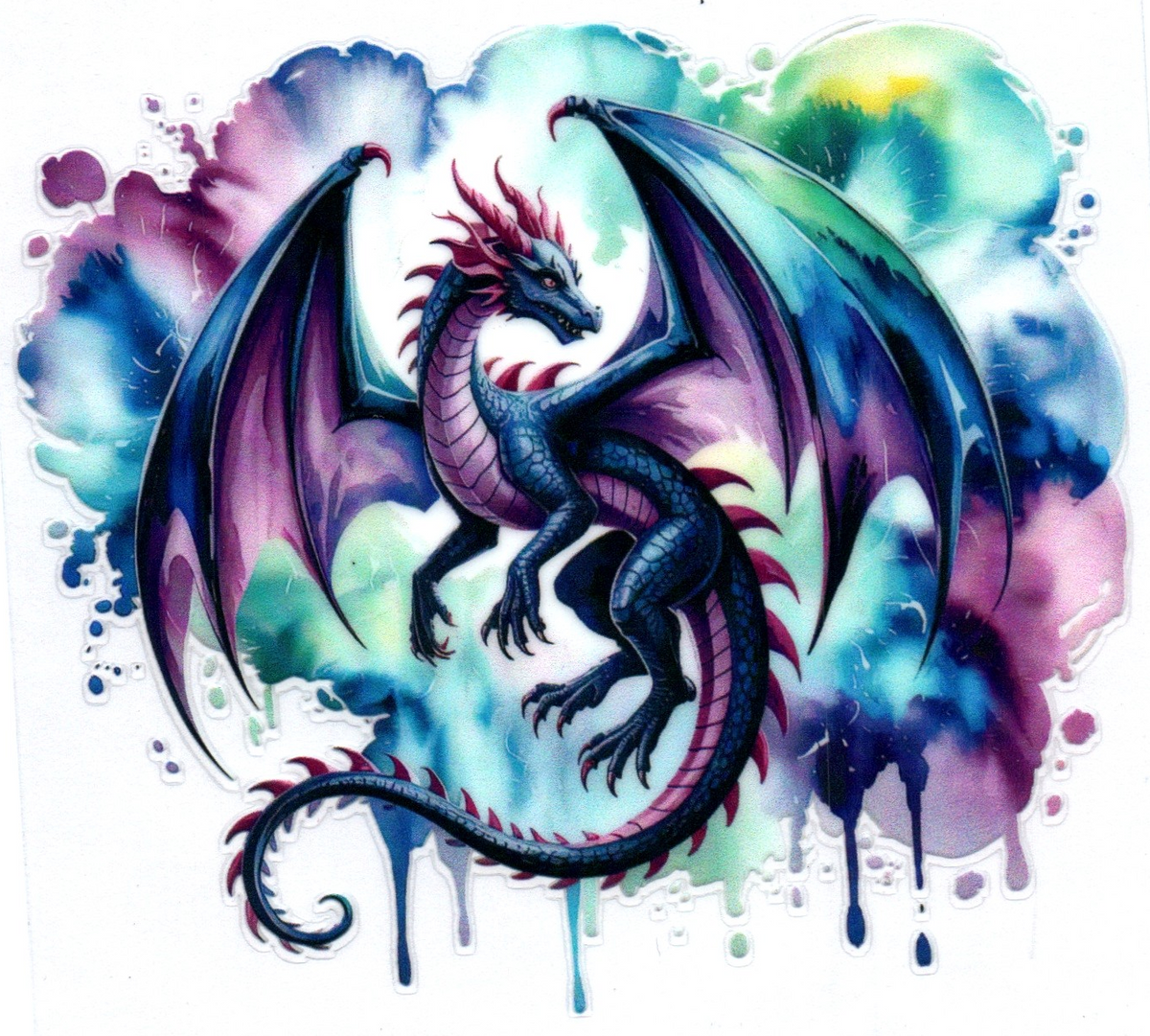Dragon Single Decal 48