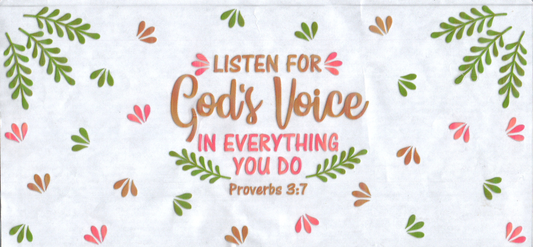 16oz God's Voice Faith 49