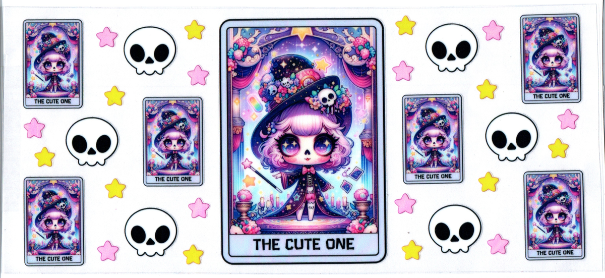 16oz the cute one tarot cards halloween 49