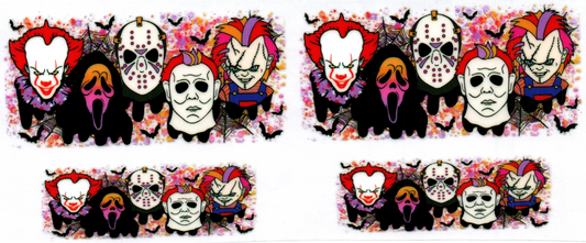 Horror Guys 12 Key Chain Wrap Double 49
