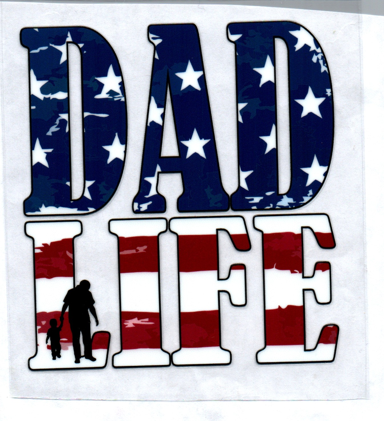RWB Dad Life Decal 5