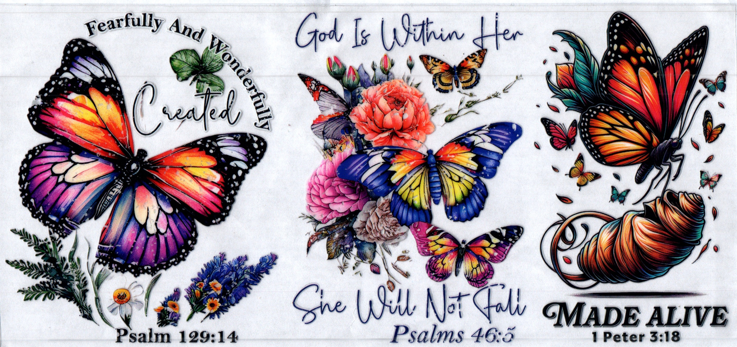 16oz God is within her Butterfly 5