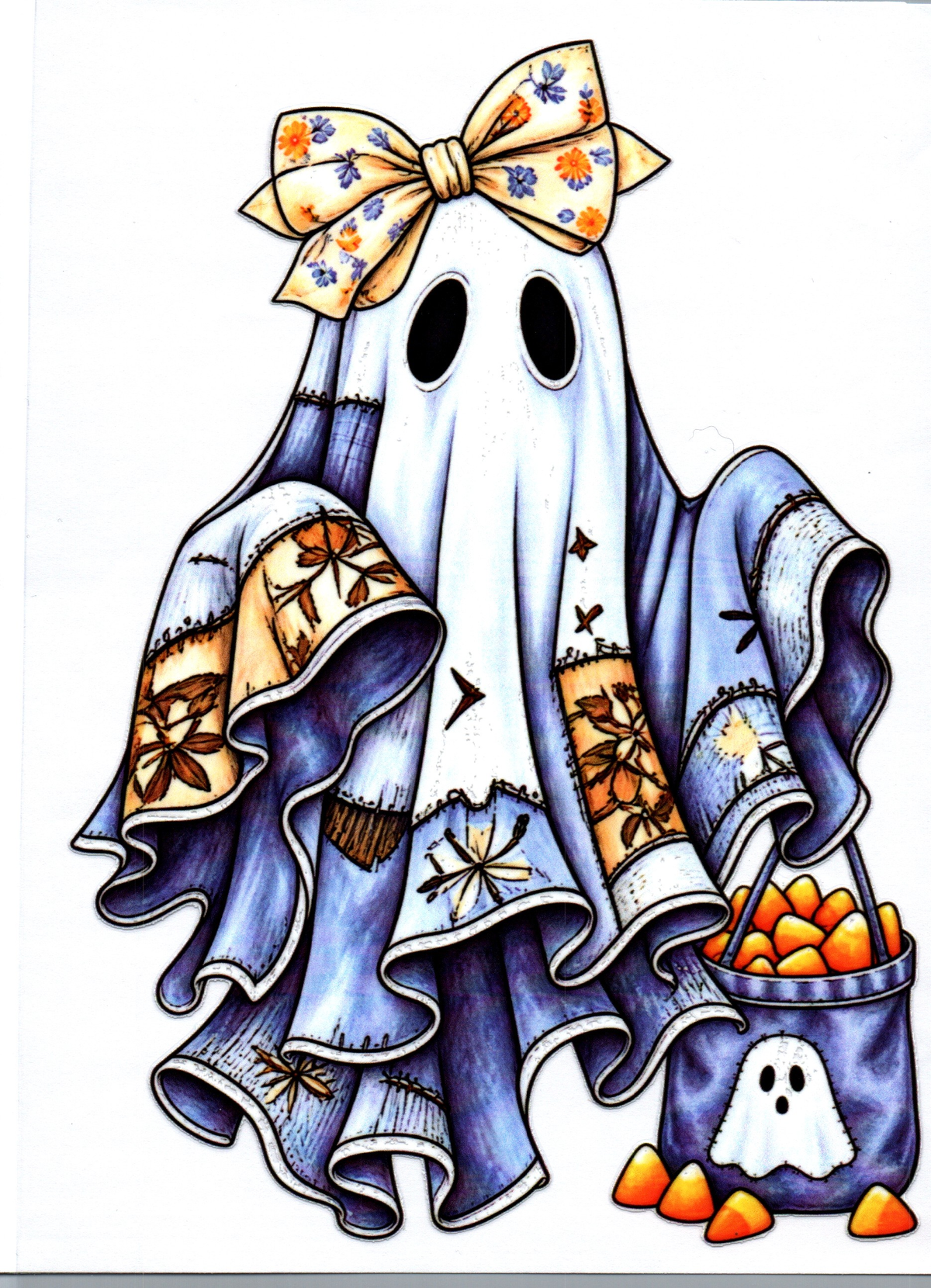Patchwork ghost A5