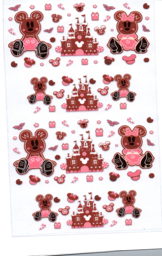 Ginger Bread Mouse & Castle Stanley Key Chain Wrap Double 50