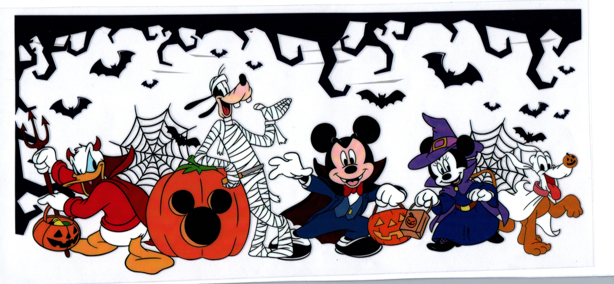 16oz mouse man with friends Halloween 51