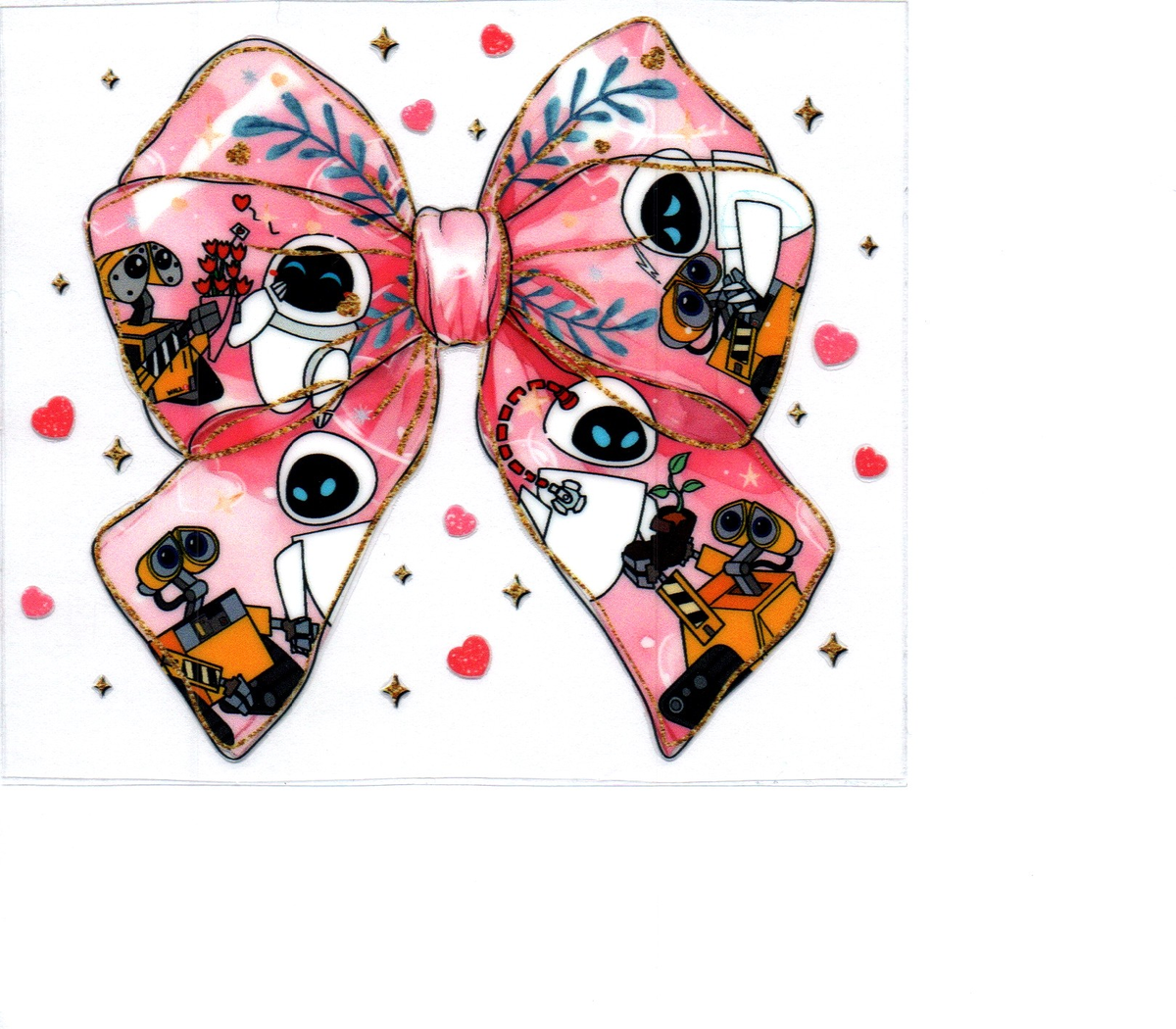 wall e bow DECALS 51