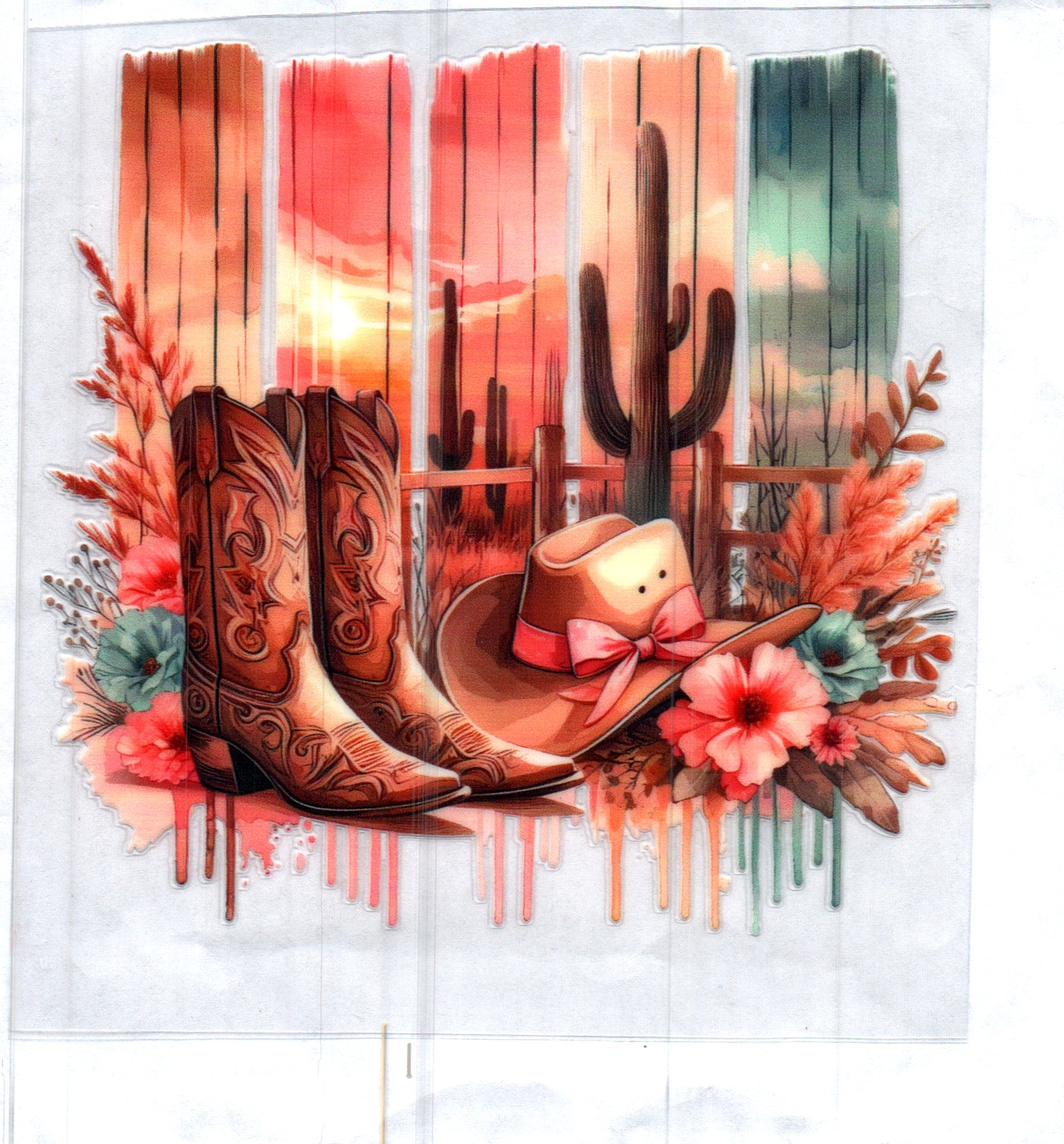 Western Scene Decal