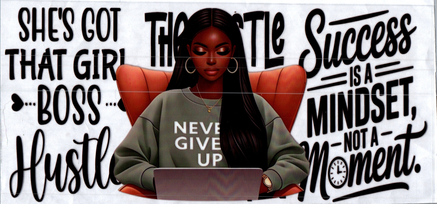 16oz Girl Boss Inspirational 1