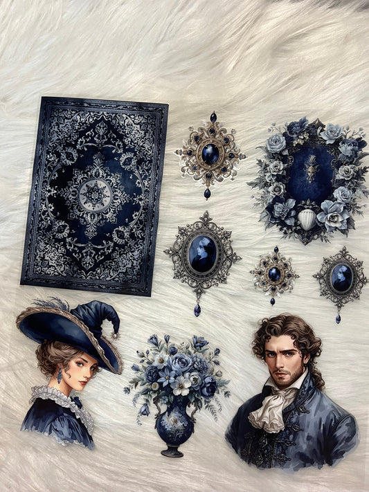 Blue Victorian Element